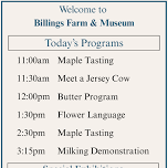 Today’s Schedule