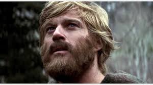 Robert Redford stars in Jeremiah Johnson (1972). A mountain man who wishes  to live the life of a hermit becomes the unwilling object of a long  vendetta by the Crow tribe and