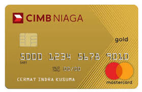 Kad kredit merupakan perkhidmatan dari institut kewangan yang memudahkan pengguna meminjam wang. Kartu Kredit Cimb Niaga Mastercard Gold Cermati Com