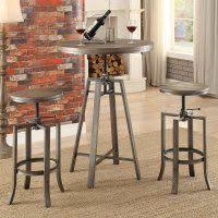 Coaster Furniture Swivel Adjustable Bar Table Vintageindustrialfurniture Pub Table Sets Coaster Furniture Bar Table Sets