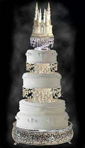 75 Fun Disney Wedding Ideas For Obsessed Couples Royal Wedding Cake Extravagant Wedding Cakes Castle Cake Topper