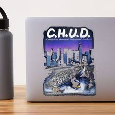 CHUD Sticker for Sale by WilliamPease | Redbubble
