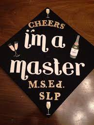 48 Graduation Cap Decoration Psychology Grad Hat Masters Degree Graduation Graduation Cap Decoration Master Graduation