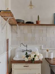 Zio And Sons S Anthony D Argenzio Designed The Ultimate Coffee Nook In His Kitchen Rustic Kitchen Backsplash Kitchen Backsplash Designs Rustic Kitchen