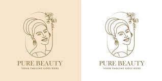 She has a masters in high definition makeup from the mkc beauty academy. Premium Vector Feminine Beauty Woman Face Minimalist Line Art Hand Drawn Logo