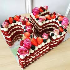 Birthday Number Cakes Are Delicious In 2020 Number Birthday Cakes 25th Birthday Cakes Big Cakes