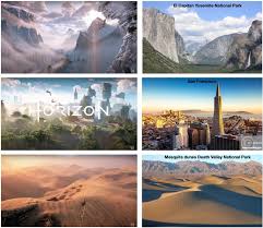 Fans have seen it with games like assassin's creed 2, or more recently the last of us 2, and next year it'll be horizon: Image Landmarks In Horizon Forbidden West El Capitan Yosemite San Francisco And Mesquite Dunes Death Valley Ps4