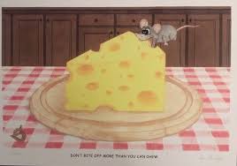 Bite Off More Than You Can Chew Drawing Pin On Prints