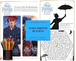 If coloring is one of your favorite things, these will be extra special. Mary Poppins Returns Coloring Pages And Activity Sheets Crazy Adventures In Parenting