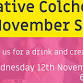 Creative Colchester November Social - Dice & a Slice, 37 Queen St Event Image