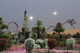 The view from burj khalifa is astounding. Miracle Garden Dubai At Night Family Adventure Project