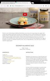 Rosemary Hollandaise Sauce With Sir Kensington Mayo And Mustard No Raw Eggs Easy And Delicious Recipes Hollandaise Sauce Food