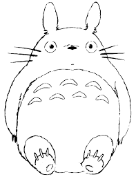 Download Or Print This Amazing Coloring Page Totoro Coloring Pages To Download And Print For Free Totoro Drawing Totoro Art Studio Ghibli Art