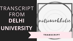 Delhi university is very strict regarding the eligibility criteria for du admission 2021. How To Get Transcripts From Delhi University Eca Youtube