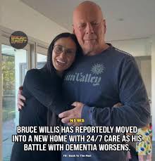 Bruce Willis, at 70, is now experiencing significant memory loss due to his  dementia. He no longer recalls his acting career or stardom. His family and  close sources have noted that he