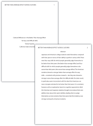 essay format