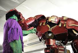 The hulkbuster armor, a fictional suit of armor worn by the marvel comics superhero iron man to counter the hulk. Amazing Hulkbuster Iron Man Costume