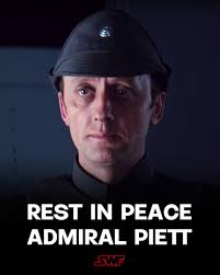 Kenneth Colley, most known for his role as Admiral Piett in the original  'Star Wars' trilogy, died Monday, June 30, after contracting Covid and  developing pneumonia. He was 87.