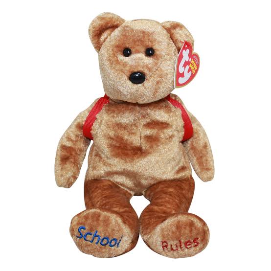 123's — Ty Beanie Baby bear