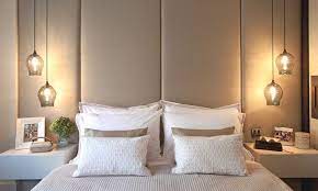 10 Tendencias Para Enamorarte De Tu Dormitorio Master Bedroom Lighting Masculine Bedroom Design Bedroom Interior