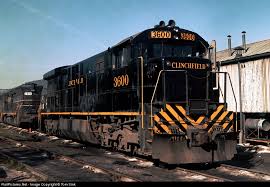 RailPictures.Net Photo: CRR 3600 Clinchfield Railroad GE U36C at Erwin,  Tennessee by Tom Sink