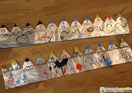 Activités maternelle | gabarits de couronnes des rois maternelle. Couronne Des Rois En Papier Aluminium Diy Epiphanie