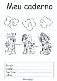Capa De Caderno Para Imprimir Educação Infantil Desenhos Para Capa De Caderno Escolar Para Imprimir Capa De Caderno Desenhos Para Capa Caderno