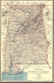 Township Range Plat Map Map Alabama Vintage Maps