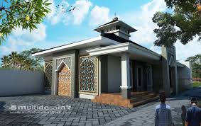 Contoh gambar desain musholla sekolah berikut adalah gambar desain musholla madrasah tsanawiyah mts muhammadiyah di. Desain Mushola Minimalis Di Kantor Cek Bahan Bangunan