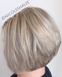 sassy and ashy kenra lightener mixed with 30v and equals parts kenra 7n 7vm mixed with 20v back to back slices in foils bob bob frisur frisuren bob