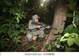 Protect malaysia from a threat in or outside contry. Gerik 27 June 2016 Malaysian Armed Stock Photo Edit Now 673488088