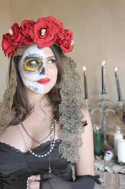 dia de los muertos makeup tutorial la