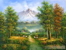 Mountain Landscape Paintings