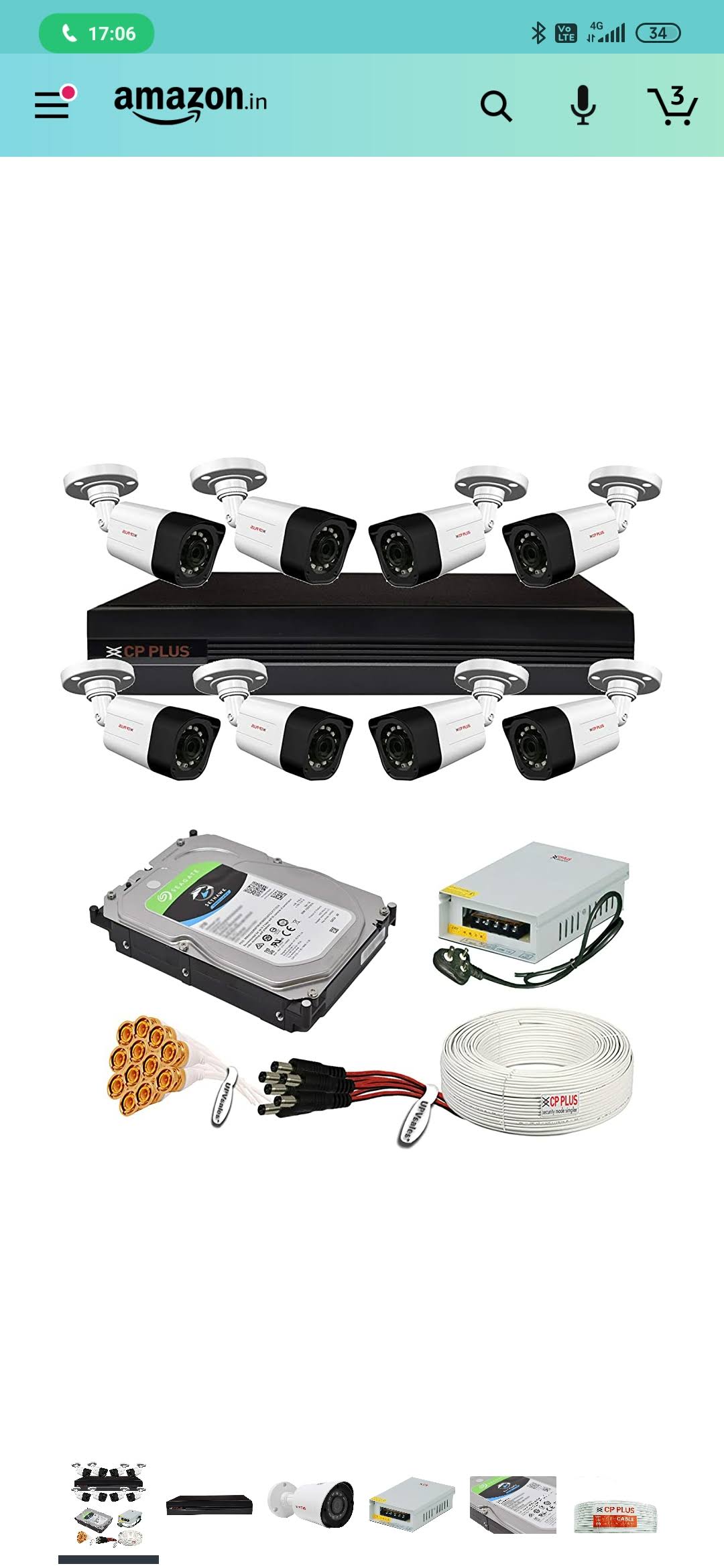 Cctv camera setup product image