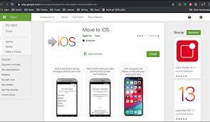 Type this one into the android app, select the data you want to move, then tap next and the process should begin. How To Transfer Your Data From Android To Iphone