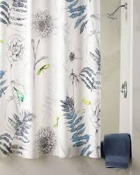 Designers Guild Acanthus Indigo Shower Curtain Designers Guild Fabric Shower Curtains Curtains