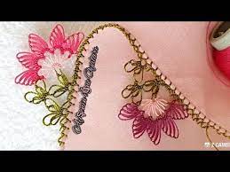 Yapimi Kolay Ve Cok Gosterisli Igne Oyasi Modeli Igne Oyasi Modelleri Youtube Oya Ornekleri Elisi Fikirleri Tig Isleri