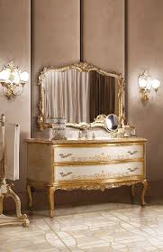 Our luxury italian designer bathroom vanities and bathroom furniture includes classic and contemporary styles featured in a spectacular range of high end finishes from gold and silver leaf with hand applied decorative patterns to marble, venetian mirror and 30 lacquered colors in wood or glass. Classic Bathroom Furniture Italian Luxury Bathroom Furniture