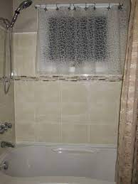 This sheer fabric is of high quality, pure linen and will. Window In Shower Bathroom Window Coverings Bathroom Windows In Shower