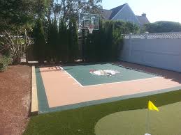 Residential & commerical service available. Versacourt Indoor Outdoor Backyard Basketball Courts