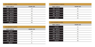 21 Factual Ridley Road Bike Sizing Chart