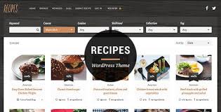 Awesome Download Recipes Wordpress Theme Wordpress Theme Theme Recipes