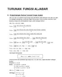 Kuliah 5 diferensial fungsi majemuk. Turunan Fungsi Ppt Belajar
