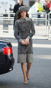 William watches kate middleton with a 'suppressed smile'. Kate Wears A Grey Erdem Coat For The 2016 Commonwealth Day Observance Service Kate Middleton Style Blog