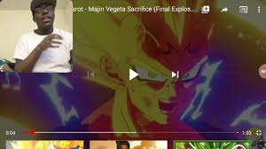 Por lo pronto, ya te adelantamos que vegeta hará volar en. Dragon Ball Kakarot Majin Vegeta Sacrifice Final Explosion Reaction Youtube