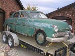 Empty Car Trailer Going Back East From Bc To Manitoba Classic Cars Delta Surrey Langley Kijiji Classic Cars Barn Find Cars Abandoned Cars