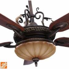 Hampton Bay Chateau De Ville 52 In Indoor Walnut Ceiling Fan With Light Kit And Remote Control 34012 The Home Depot Ceiling Fan With Light Hampton Bay Ceiling Fan