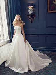Wedding Gown Fern 2020 Modeca Collection Wedding Dresses Lace Ballgown Dream Wedding Dress Lace Wedding Dresses Strapless