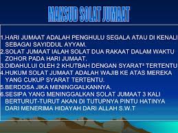 Solat Jumaat Lessons Tes Teach