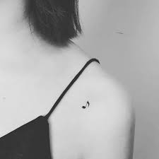 Great gift to buy, music related tattoos in our store, only for music lovers. Quaver Tattoo Quaver Tattoo Minimalist Tattoo Small Music Tattoo Designs Small Music Tattoos